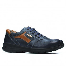 Teenagers stylish, elegant shoes 397 indigo+brown