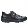 Teenagers stylish, elegant shoes 397 black+bordo