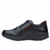Teenagers stylish, elegant shoes 397 black+bordo