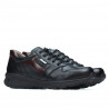 Teenagers stylish, elegant shoes 397 black+bordo