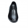 Men stylish, elegant shoes 828 black