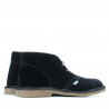 Women boots 7100 black velour
