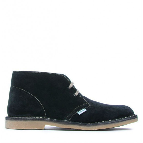 Women boots 7100 black velour