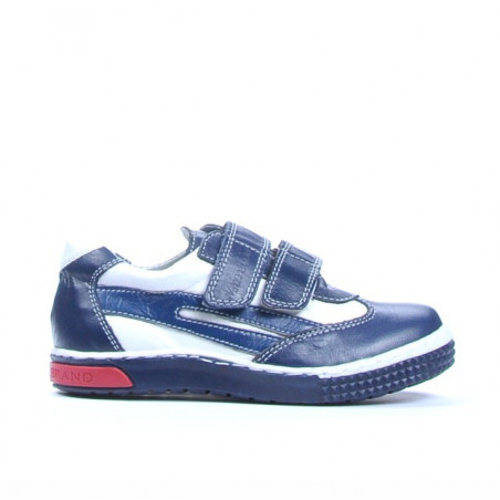Small children shoes 16-1c indigo+white
