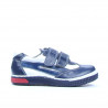 Small children shoes 16-1c indigo+white