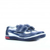 Small children shoes 16-1c indigo+white