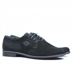 Men stylish, elegant, casual shoes 730 bufo black