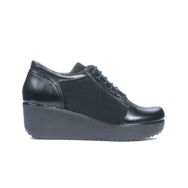 Women casual shoes 668 black combined