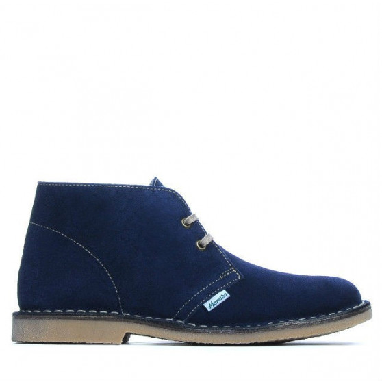 Women boots 7100 indigo velour