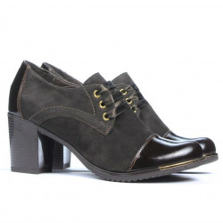 Women casual shoes 667 patent cafe combined