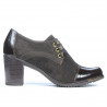 Women casual shoes 667 patent cafe combined
