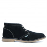 Men boots 7300 black velour