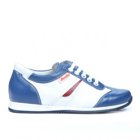 Children shoes 136 indigo+white