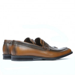 Men stylish, elegant shoes 815 a brown 