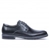 Men stylish, elegant, casual shoes 755-1 black
