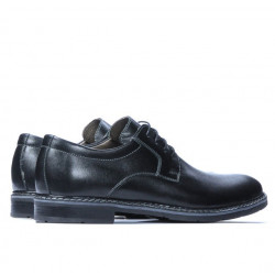 Men stylish, elegant, casual shoes 755-1 black