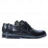 Men stylish, elegant, casual shoes 755-1 black