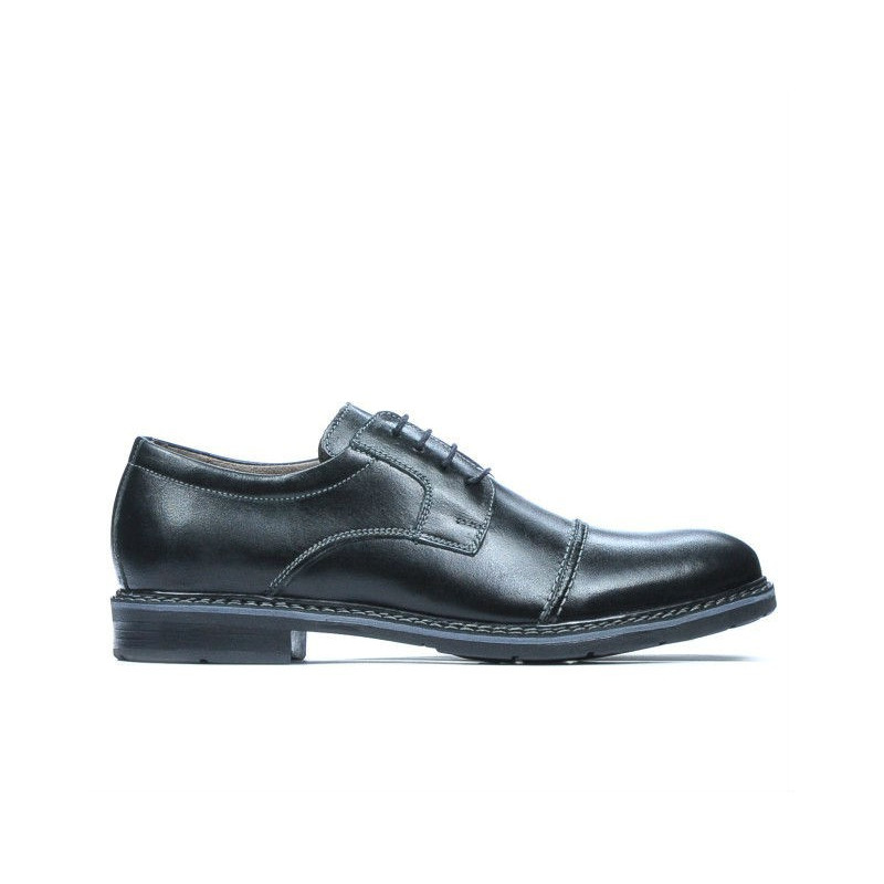 Men stylish, elegant, casual shoes 756-1 black
