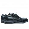 Men stylish, elegant, casual shoes 756-1 black