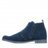 Men boots 412 indigo velour