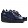 Women casual shoes 668 indigo combined
