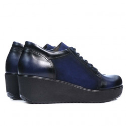 Women casual shoes 668 indigo combined