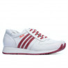 Women sport shoes 665 white+red 