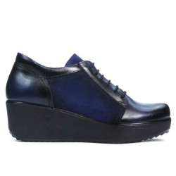 Women casual shoes 668 indigo combined