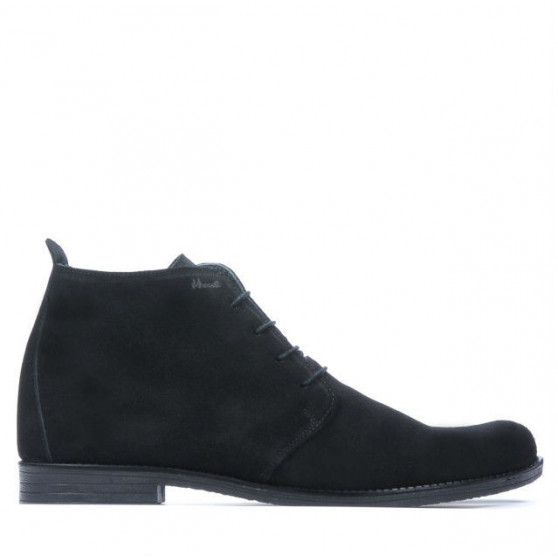 Men boots 412 black velour