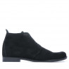 Men boots 412 black velour