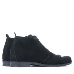 Men boots 412 black velour