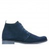 Men boots 412 indigo velour