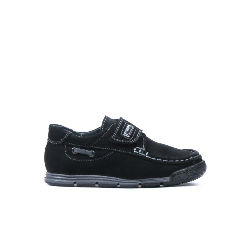 Small children shoes 01c black velour