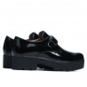 Women casual shoes 670 patent black