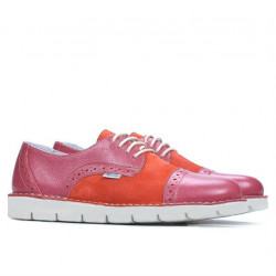 Women casual shoes 7001 pink combined