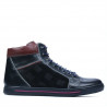 Men boots 467 indigo+bordo