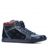 Men boots 467 indigo+bordo