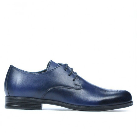 Teenagers stylish, elegant shoes 398 a indigo