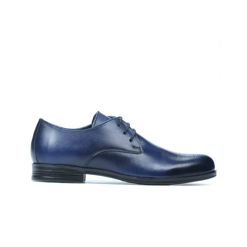 Teenagers stylish, elegant shoes 398 a indigo