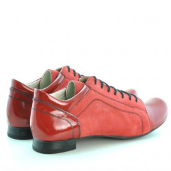 Women casual shoes 645 red combined