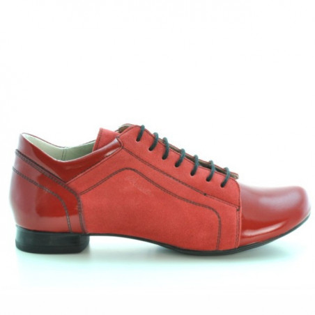 Women casual shoes 645 red combined