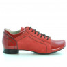 Women casual shoes 645 red combined