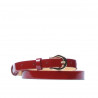 Women belt 04m patent red