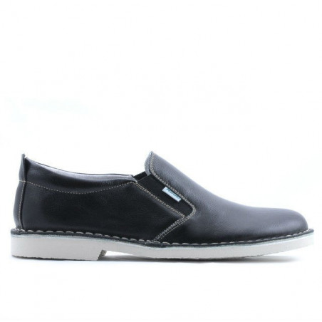 Men casual shoes (large size) 7200m black