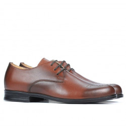 Teenagers stylish, elegant shoes 398 a brown