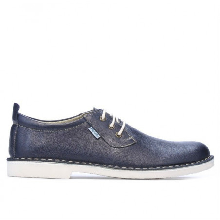 Men casual shoes (large size)  7201m indigo