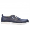 Men casual shoes (large size)  7201m indigo