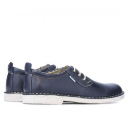Men casual shoes (large size)  7201m indigo