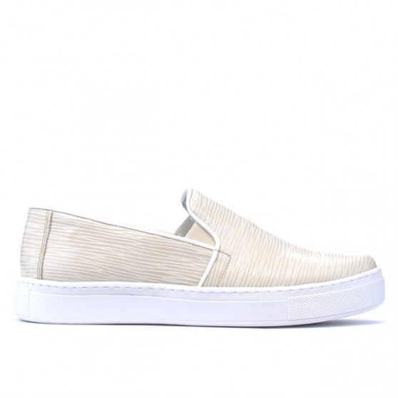 Women sport shoes 658 beige p