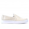Women sport shoes 658 beige p